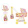 The stroller is universal for dolls, with a bag, with a basket, a metal frame
