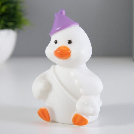 Nightlight "duck" LED 1W 3x lr44 white 8x4.4x12cm Risalux