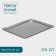 Gastrootiness 2/1 of stainless steel, 20 mm, 65.4 × 53.3 × 2 cm, thickness 0.8 mm