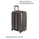Suitcase Fusion FTS-1003, S, Gray/Orange