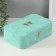 Textile box for jewelry "Bant" Blue 22x14.5x7 cm