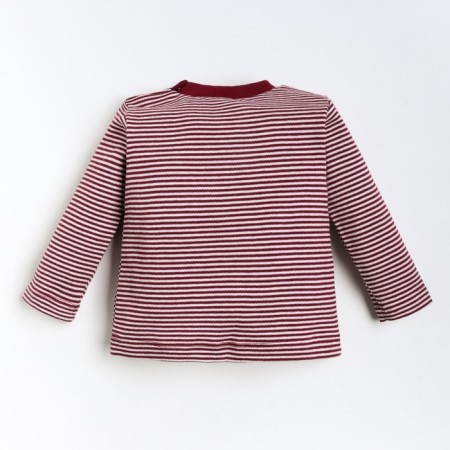 Longsliv children, burgundy color, height 68cm-3