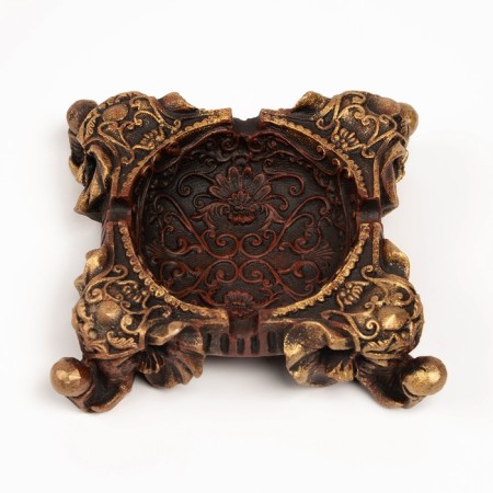 Ashtray "Elephants", 12.1 x 12.1 x 4.6 cm-1