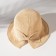 Hat for Minaku girl with a bow, milk color, rr 50-52