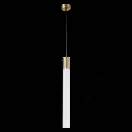 STL LUCE Sus. SL1229.313.01. Terni. 1x5 W, GU10, 4000K, 6x6x60 cm, brass color-1
