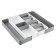Organizer for the kitchen of the sliding Smart Solutions ABDI, 26.8x39.5x5.1 cm