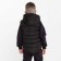 Children's vest, black color, height 128 cm