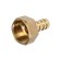 Zein fitting, 1/2 "x 10 mm, inner thread, brass, packing 10 pcs.