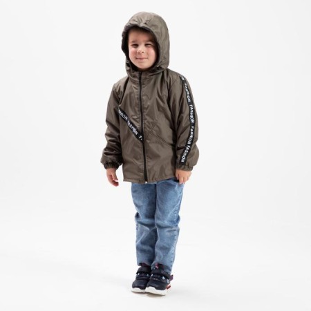 Vetrovka nursery, khaki color, height 104-110 cm-1
