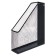 Paper tray is vertical, black mesh