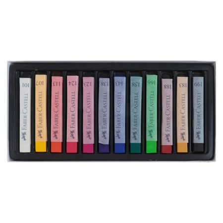 Pastel Dry Artistic Soft Faber-Castell Gofa 12 colors 128312-3