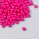 Glass beads 6/0 "dark pink" 15 g