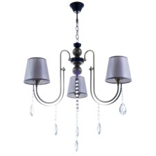 Chandelier NH5270/3 AB+BK bronze/black 3x40W E27 64x61x85cm