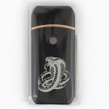 Electronic New Year's lighter "Cobra", for the New Year, Black, 7.2 x 3.2 cm-6