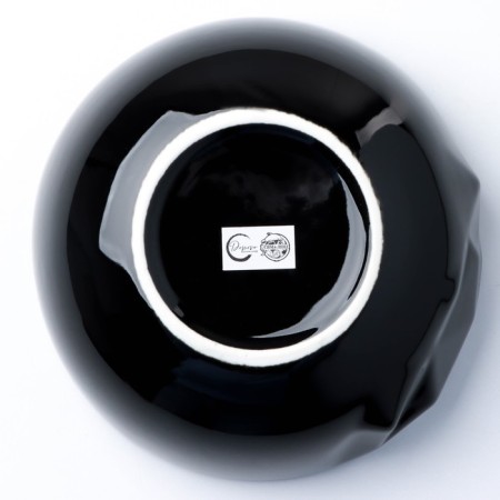 Ceramic Salamic “Obsidian”, 16.5 x 7 cm, 900 ml, black color-6