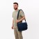 Male bag, "Medvedkovo", blue color