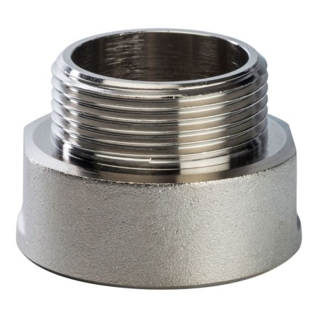 Adapter Stout FT-0008-112114, 1 "1/2x1" 1/4, internal/outer thread, nickel. brass-1