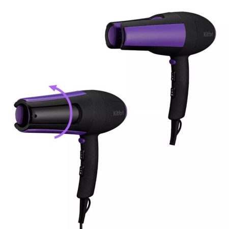 Feng KitFort KT-3232-1, 2000 W, 2 speeds, 3 temperature conditions, black-violet-1