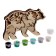 Wood painting "Bear"
