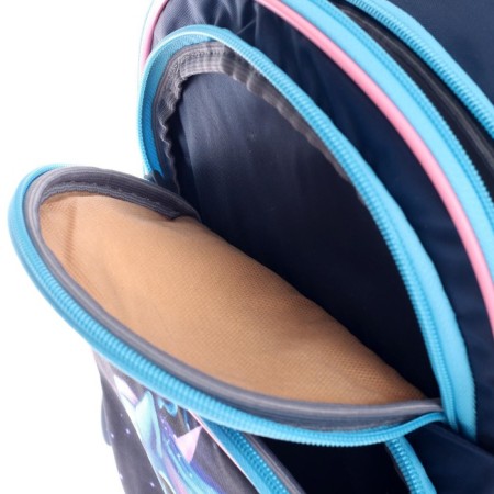 School backpack, 36 x 23 x 13 cm, ergonomic back, calligrata n "Magic unicorn"-8