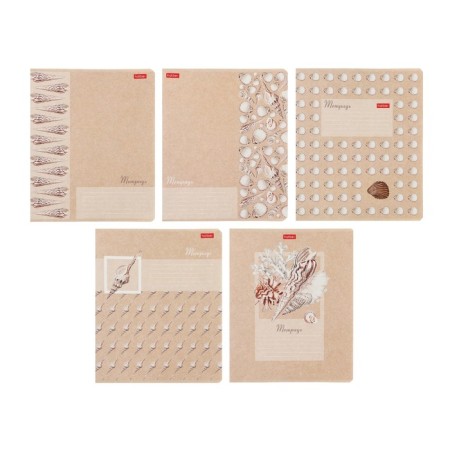 Notebook 18 sheets in the cage on the paper clip "Pearls", mix