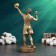 Stele "male volleyball" 14x9x29cm