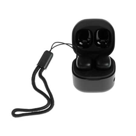 Wireless headphones Y6, TWS, vacuum, BT 5.3, 30/200 mAh, Type-C, suspension, black-3