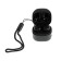 Wireless headphones Y6, TWS, vacuum, BT 5.3, 30/200 mAh, Type-C, suspension, black