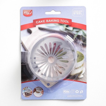 Layout form with a stencil "Chamomile", 8 × 8 × 4 cm-3