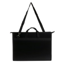 Folder for drawings and drawings A3, 420 x 343 x 50 mm, with handles, plastic, zipper from above, 0.9 mm, 