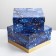 A set of gift boxes 5 in 1 “Cosmos”, 14 x 14 x 8 - 22 x 22 x 12 cm, New Year