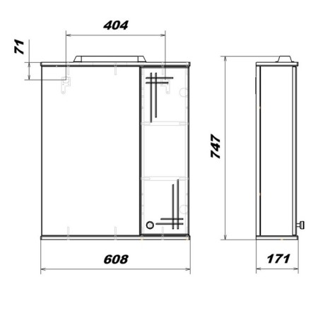 SANSTAR SANSTAR SANSTAR Cabinet Wardrobe 60-4