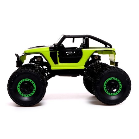 Radio -controlled jeep "Krauler", 1:20, works from the battery, the color is green-1