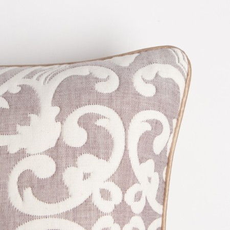 Pillowess Decorative Ethel "Ornament" Color gray, 40x40 cm, 100% cotton-3