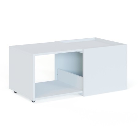 Journal table "SZh-11", 900 (506) × 478 × 390 mm, sliding, white color-4