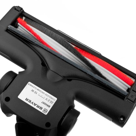 Vacuum cleaner Brayer 4267br, vertical, 120 watts, dry cleaning, 0.5 l, gray-4