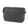 Female bag, genuine leather, black 19x6x12 cm