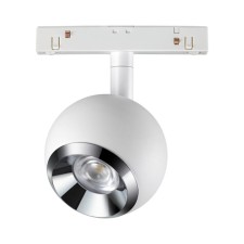 Светильник трековый SHINO 1-Ф, 10Вт LED, 4000К, 850лм, цвет белый/хром