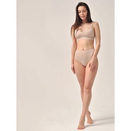 Panties slips maxi women Slip Maxi, size 44-46, cream Latte color-1
