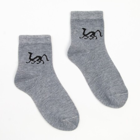 Women's socks, light gray, size 23-25-1