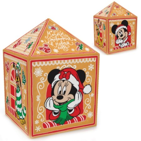 The folding box “Dreams come true in the new year. Mickey Mouse ”, New Year, size 15 × 25 × 15 cm.-1