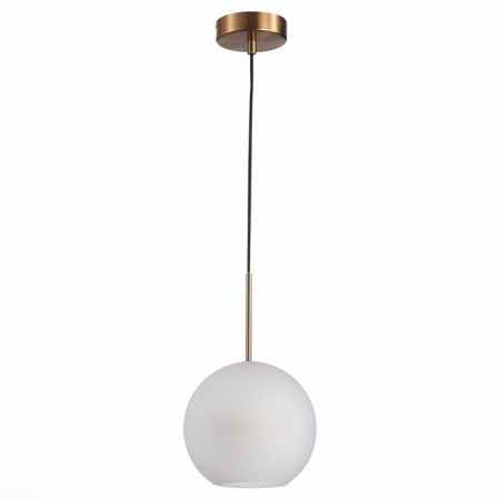 Suspension lamp ST LUCE. SL1133.533.01. Bopone. 1x40 watts, E27, 20x20 cm, brass color