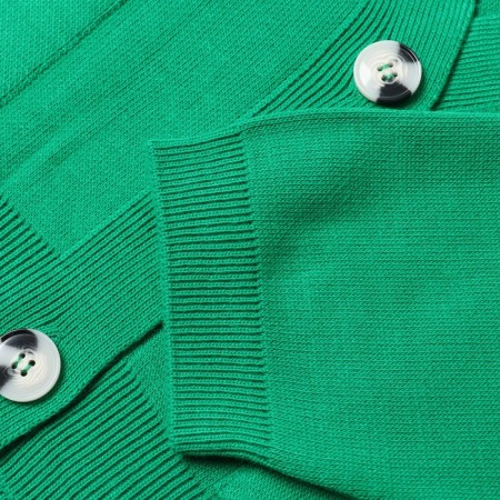 Cardigan female, dark green color, one size (42-46)-3