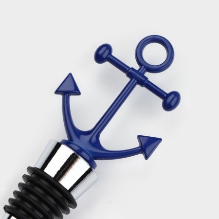 Plug for the bottle "anchor", the color is blue-1