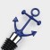 Plug for the bottle "anchor", the color is blue