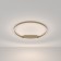 Ceiling Lamp Maytoni Mod058CL-L50BSK, LED, 51W, 80x80x3.5 cm, 2300lm, brass color