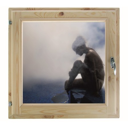 Window 60x70 cm, "relaxation", single -chamber double -glazed window, needles