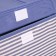 Stelly box for storage "stripes", 44.5 × 30 × 24.5 cm, blue color