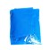 Plain-blue-blue raincoat, height 120-160 cm