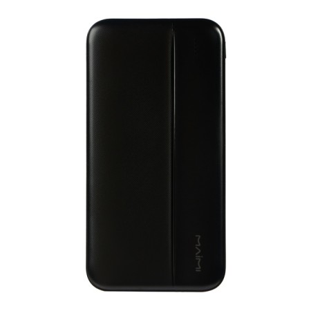 Maimi Mi30 external battery, 10,000 mAh, 2 USB, type-C, microUSB, 2.1 A, black-1